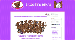 Desktop Screenshot of bridgetsbears.com